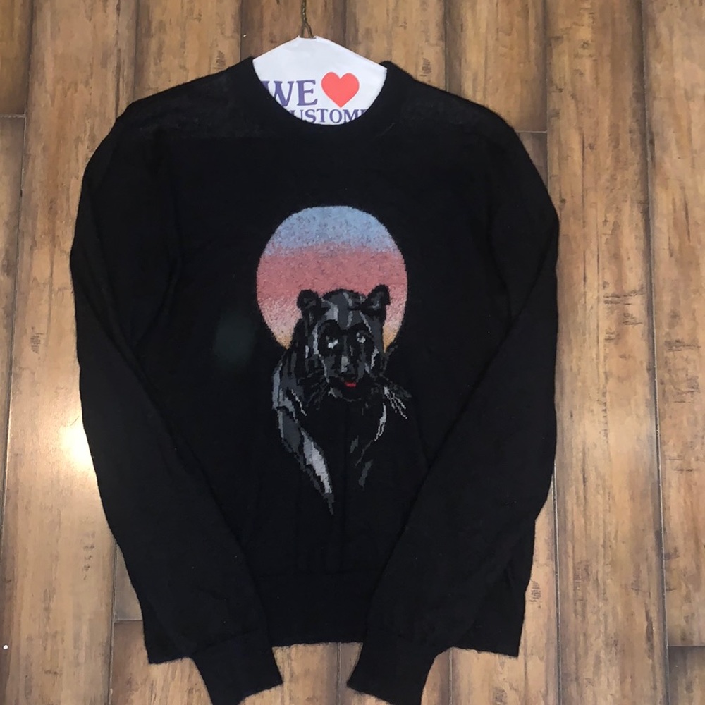 Saint Laurent Black Panther Sweater